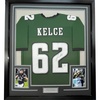 image:imageFramed AutographedSigned Jason Kelce 35x39 Philadelphia Green Football Jersey PSADNA COA