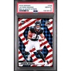 image:imageGraded 2025 Panini Mosaic Jayden Higgins 346 Red amp White Stripe Rookie RC Football Card PSA 10 Gem Mint