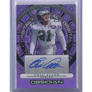 image:image2024 Panini Obsidian Orbital Eric Allen OSEAN Auto 49 Philadelphia Eagles Football Card