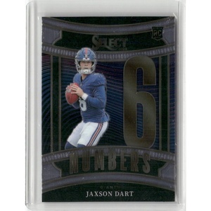 image:image2025 Panini Select 16 Jaxson Dart Select Numbers Football Card