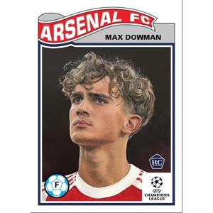 image:image2026 Topps Living Max Dowman 869 Arsenal Rookie RC Soccer Card