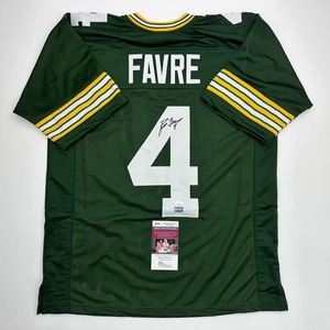 image:imageAutographedSigned Brett Favre Green Bay Green Football Jersey JSA COA