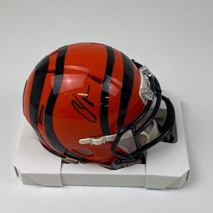image:imageAutographedSigned Chad Johnson Ochocinco Cincinnati Bengals Mini Football Helmet Beckett BAS COA
