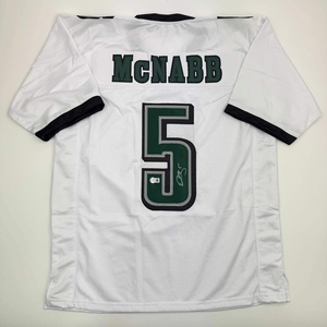 image:imageAutographedSigned Donovan McNabb Philadelphia White Football Jersey JSA COA