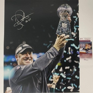 image:imageAutographedSigned Doug Pederson Inscribed SB LII Philadelphia Eagles Super Bowl 52 Champions 16x20 Football Photo JSA COA