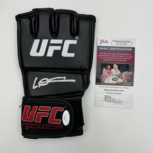 image:imageAutographedSigned Leon Edwards Black UFC MMA Glove Ultimate Fighting JSA COA