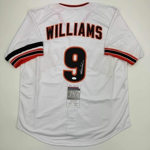 image:imageAutographedSigned Matt Williams San Francisco White Baseball Jersey JSA COA