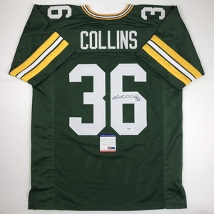 image:imageAutographedSigned Nick Collins Green Bay Green Football Jersey PSADNA COA