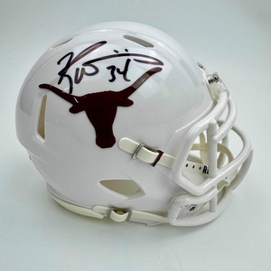 image:imageAutographedSigned Ricky Williams Texas Longhorns College Football Mini Helmet JSA COA