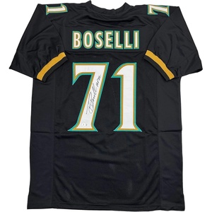 image:imageAutographedSigned Tony Boselli HOF 22 Jacksonville Black Football Jersey Beckett BAS COA
