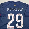 image:imageAutographedSigned Bradley Barcola PSG Paris Saint Germain Blue Soccer Futbol Jersey Beckett BAS COA