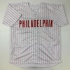 image:imageFacsimile Autographed JT JT Realmuto Philadelphia Pinstripe Reprint Laser Auto Baseball Jersey Size Mens XL