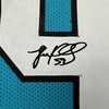image:imageFacsimile Autographed Luke Kuechly Carolina Blue Reprint Laser Auto Football Jersey Size Mens XL