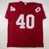 image:imageFacsimile Autographed Pat Tillman Arizona Red Reprint Laser Auto Football Jersey Size Mens XL