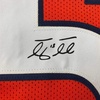 image:imageFacsimile Autographed Tim Tebow Denver Orange Reprint Laser Auto Football Jersey Size Mens XL