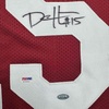 image:imageFramed AutographedSigned Darius Hanks 35x39 Alabama Red College Football Jersey PSA COA