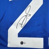 image:imageFramed AutographedSigned Devon Witherspoon 35x39 Seattle Blue Retro Football Jersey Beckett BAS COA