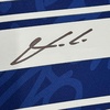 image:imageFramed AutographedSigned Luka Modric 35x39 Real Madrid Blue Soccer Jersey Beckett BAS COA