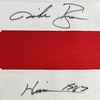 image:imageFramed AutographedSigned Mike Rozier 35x39 Heisman 1983 Nebraska Red College Football Jersey JSA COA