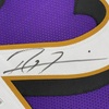 image:imageFramed AutographedSigned Ray Lewis 33x42 Baltimore Purple Football Jersey PSADNA COA