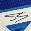 image:imageFramed AutographedSigned Shaquille Shaq ONeal 33x42 Los Angeles Retro Blue Basketball Jersey JSA COA