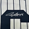 image:imageFramed Facsimile Autographed Andy Pettitte 35x39 New York Pinstripe Reprint Laser Auto Baseball Jersey