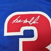 image:imageFramed Facsimile Autographed Ben Wallace 35x39 Detroit Blue Reprint Laser Auto Basketball Jersey