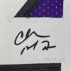 image:imageFramed Facsimile Autographed Charles Barkley 35x39 Phoenix Purple Reprint Laser Auto Basketball Jersey
