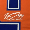 image:imageFramed Facsimile Autographed Connor McDavid 35x39 Edmonton Blue Reprint Laser Auto Hockey Jersey