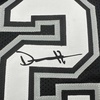 image:imageFramed Facsimile Autographed Dylan Harper 35x39 San Antonio Black Reprint Laser Auto Basketball Jersey