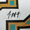 image:imageFramed Facsimile Autographed Ja Morant 35x39 Memphis Teal Retro Reprint Laser Auto Basketball Jersey