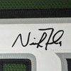 image:imageFramed Facsimile Autographed Nick Foles 35x39 Philadelphia Green Reprint Laser Auto Football Jersey