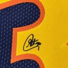 image:imageFramed Facsimile Autographed Stephen Steph Curry 35x39 Golden State Navy Blue Retro Rookie Reprint Laser Auto Basketball Jersey