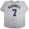 image:imageFacsimile Autographed Kevin McGonigle Detroit White Reprint Laser Auto Baseball Jersey Size Mens XL