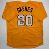 image:imageFacsimile Autographed Paul Skenes LSU Yellow Reprint Laser Auto College Baseball Jersey Size Mens XL