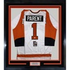 image:imageFramed AutographedSigned Bernie Parent 33x42 Philadelphia White Hockey Jersey JSA COA