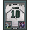 image:imageFramed AutographedSigned DeSean Jackson 33x42 Philadelphia White Football Jersey PSADNA COA