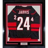image:imageFramed AutographedSigned Seth Jarvis 35x39 Carolina Black Hockey Jersey Beckett BAS COA
