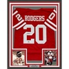 image:imageFramed Facsimile Autographed Johnny Rodgers 35x39 Nebraska Red Reprint Laser Auto College Football Jersey
