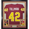 image:imageFramed Facsimile Autographed Pat Tillman 35x39 Arizona State Red Reprint Laser Auto Football Jersey Size Mens XL