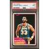 image:imageGraded 1981 Topps Kareem AbdulJabbar 20 Basketball Card PSA 9 Mint