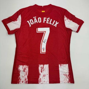 image:imageAutographedSigned Joao Felix Atletico Madrid Red Soccer Jersey Beckett BAS COA