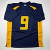 image:imageAutographedSigned Adam Pacman Jones West Virginia Blue College Football Jersey JSA COA