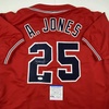 image:imageAutographedSigned Andruw Jones Atlanta Red Baseball Jersey PSADNA COA