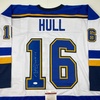 image:imageAutographedSigned Brett Hull St Louis White Hockey Jersey JSA COA