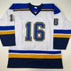 image:imageAutographedSigned Brett Hull St Louis White Hockey Jersey JSA COA