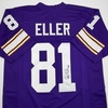 image:imageAutographedSigned Carl Eller HOF 04 Minnesota Purple Football Jersey JSA COA