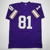 image:imageAutographedSigned Carl Eller HOF 04 Minnesota Purple Football Jersey JSA COA