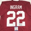 image:imageAutographedSigned Mark Ingram Alabama Red College Football Jersey Beckett BAS COA