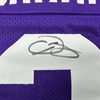 image:imageAutographedSigned Odell Beckham Jr LSU Purple College Football Jersey JSA COA